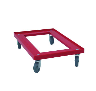 Vozík Speedy 10100 LL, 4-0 KT červený, PP kola s GU pláštěm 100 mm